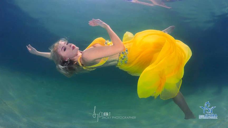 Our favourites from the Underwater shoot of Miss Scuba International 2019