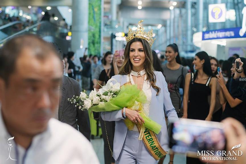 Miss Grand International 2017 Maria Jose Lora Thailand Visit