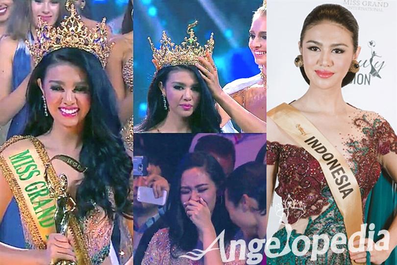 Ariska Putri Pertiwi of Indonesia crowned as Miss Grand International 2016