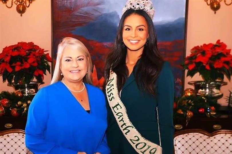 The first ever Puerto Rican Miss Earth Nelly Pimentel receives grand recognition
