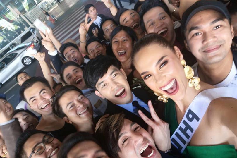 Catriona Gray officially sets off to Thailand for 67th Miss Universe pageant