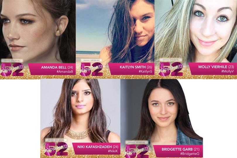 Top 10 Finalists of ?Finding Miss 52? for Miss USA 2016 Unveiled