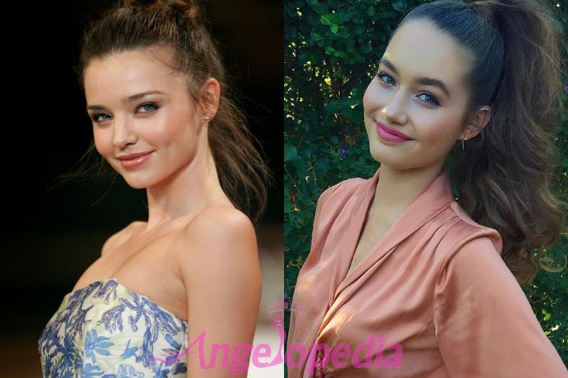 Caris Tiivel ruling the internet for her striking resemblance to Miranda Kerr