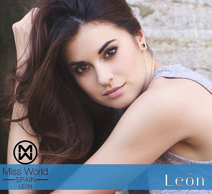 Lara Fernández Bajo from León for Miss World Spain 2018