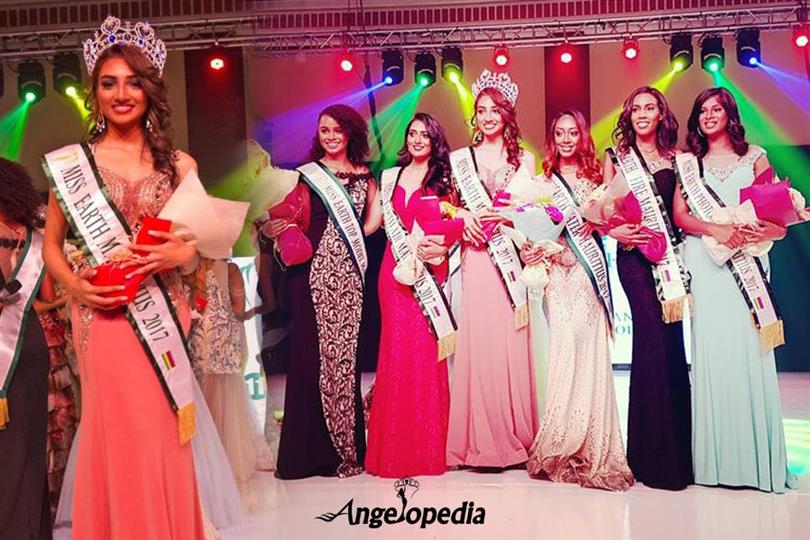 Miss Earth Mauritius 2017 Winner Yanishta Gopaul Aishanaya Gopaul