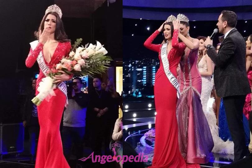 Andrea Díaz crowned Miss Universe Chile 2018