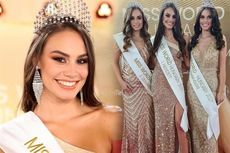 Tótpeti Lili crowned Miss World Hungary 2021