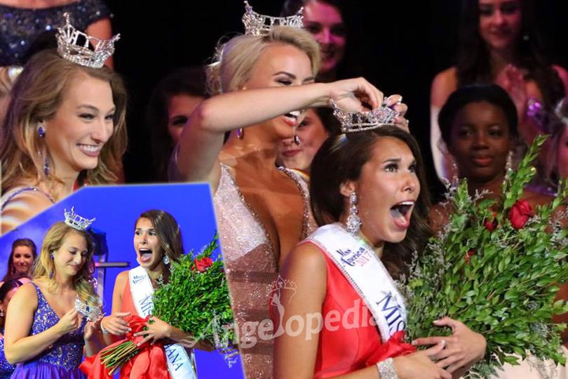 Haley Begay crowned as Miss Indiana 2017 for Miss America 2018