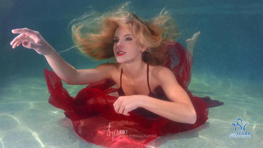 Our favourites from the Underwater shoot of Miss Scuba International 2019