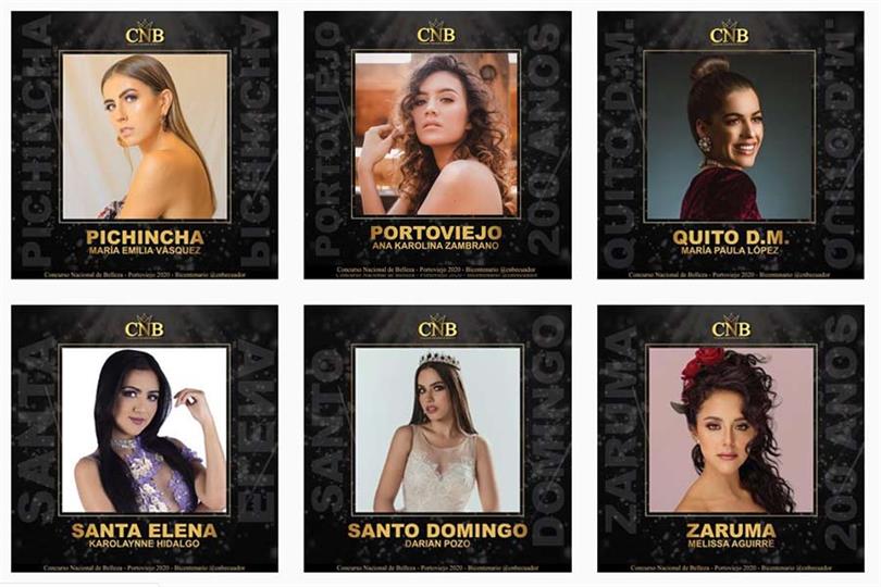 Miss World Ecuador 2020 Meet the Delegates