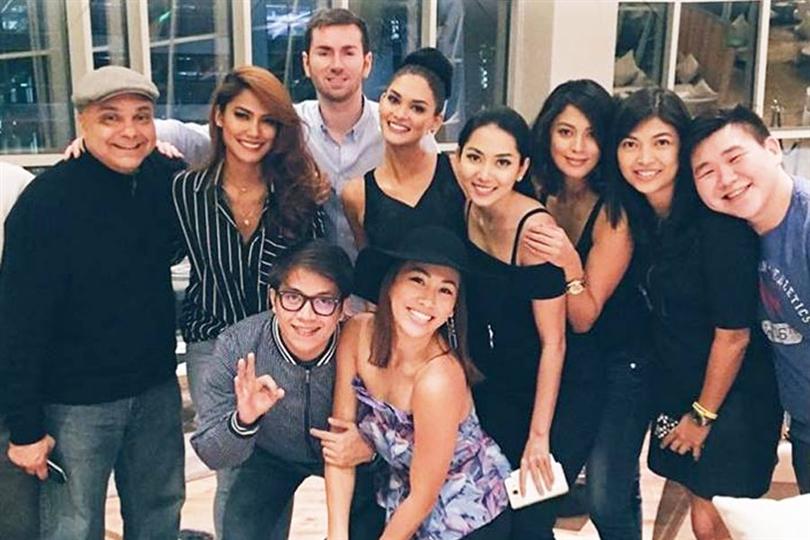 Pia Wurtzbach Reunites with Ex Roomies, Miss Malaysia and Miss Myanmar 2015 