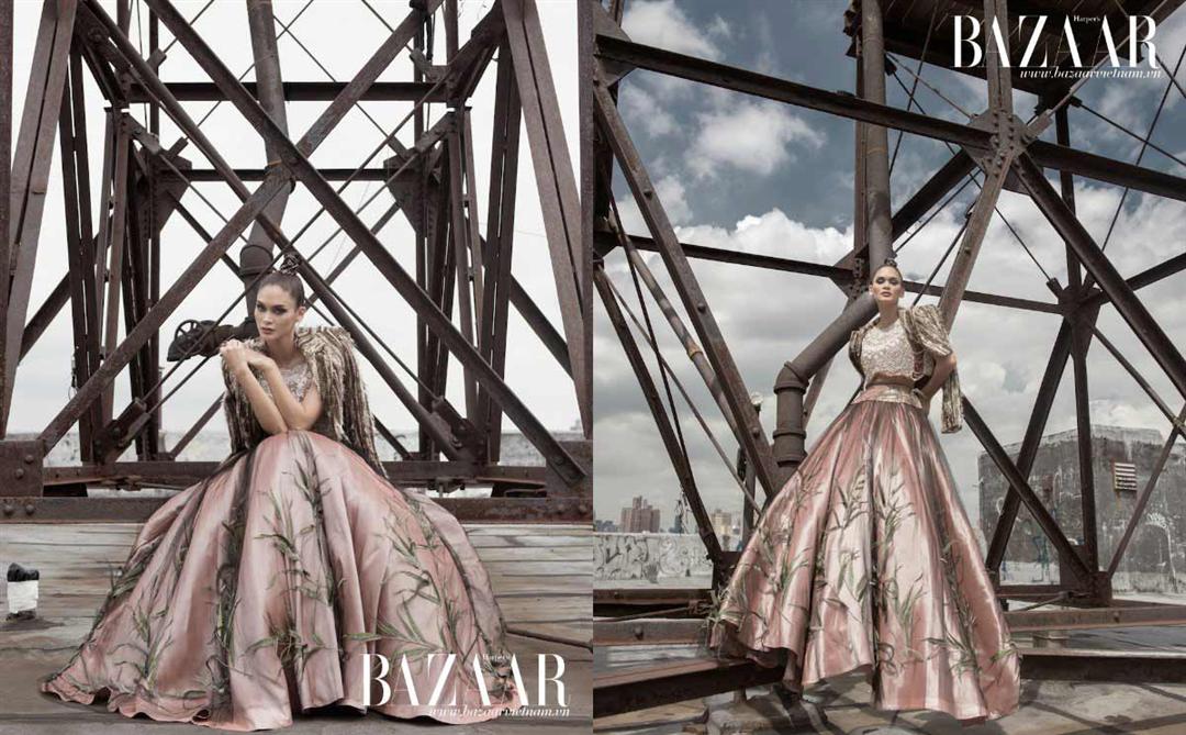 Pia Wurtzbach in a Fairytale Photoshoot for Harper’s Bazaar Vietnam 