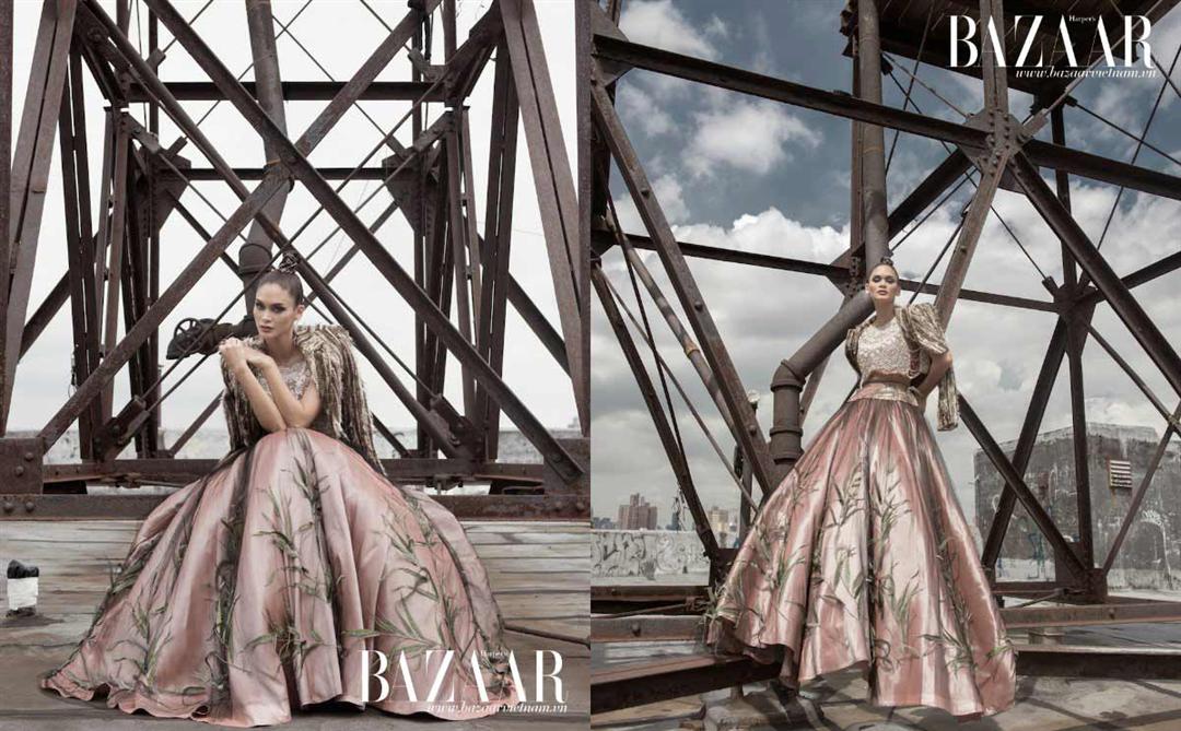 Pia Wurtzbach in a Fairytale Photoshoot for Harper’s Bazaar Vietnam