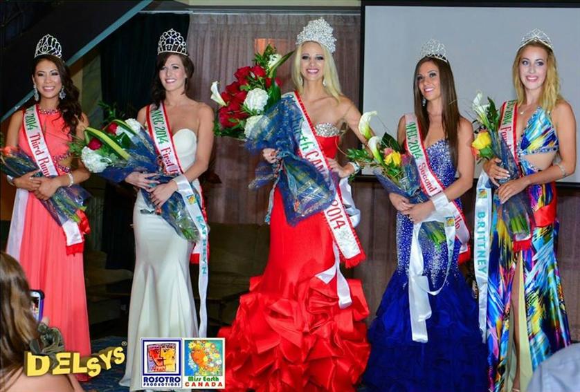 Miss Earth Canada 2014 Winners