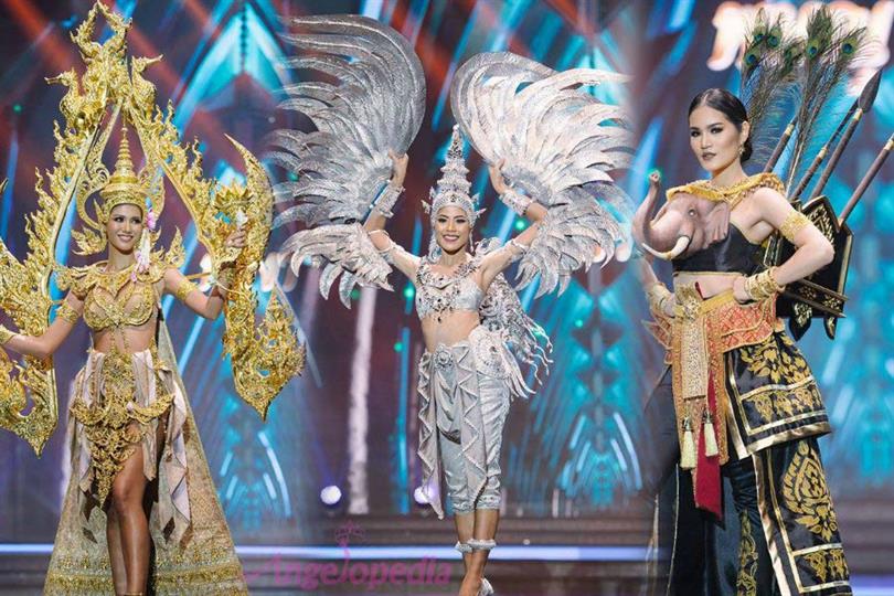 Finalists of Miss Grand Thailand 2017 exhibit their Regal National costumes