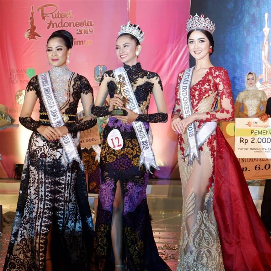 Bella Ekasandra crowned Puteri Indonesia Jawa Timur 2019 for Puteri Indonesia 2019