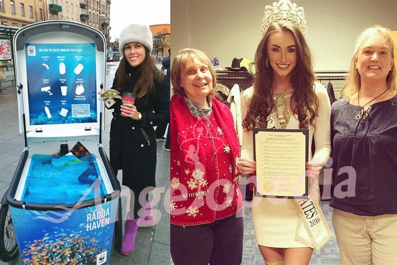 Luissa Burton featured in Magazine to promote Eco Couture