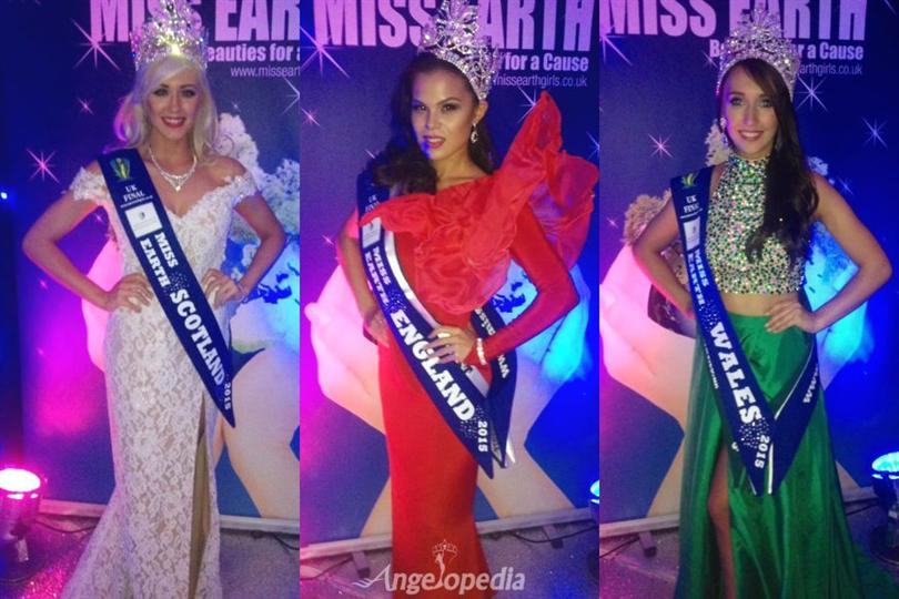 Queens of Miss Earth England, Wales and Scotland 2015 crowned for Miss Earth 2015