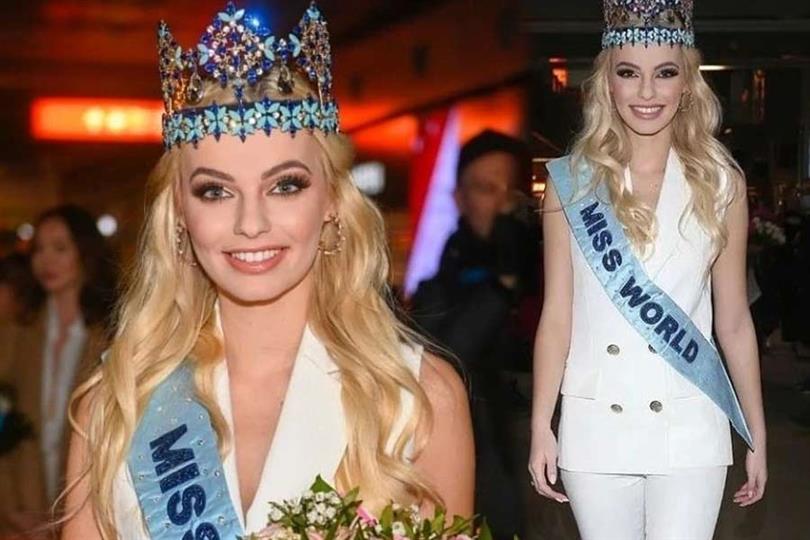 Homecoming of Miss World 2022 Karolina Bielawska