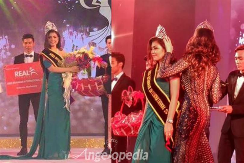 Inngyin Htoo crowned as Miss International Myanmar 2016