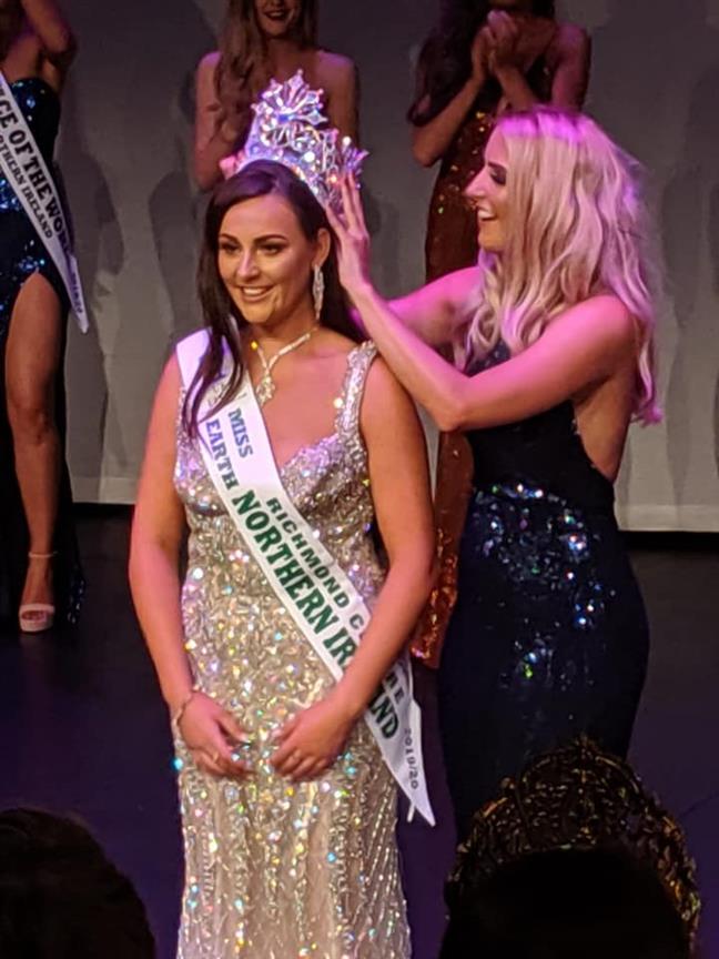 Shannon McCullagh crowned Miss Earth Northern Ireland 2019