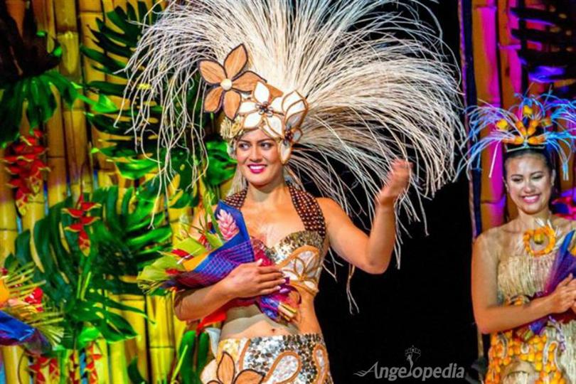 Natalia Short crowned Miss Cook Island 2015