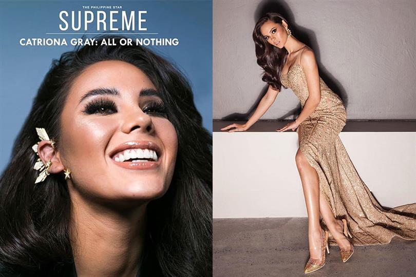 Miss Universe 2018 Top 3 official photoshoots by Angelopedia: 1st Trimester