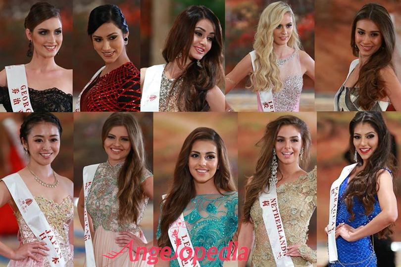 Miss World 2015 Top 30 Model Finalists and Top 10 Designer Dresses Revealed
