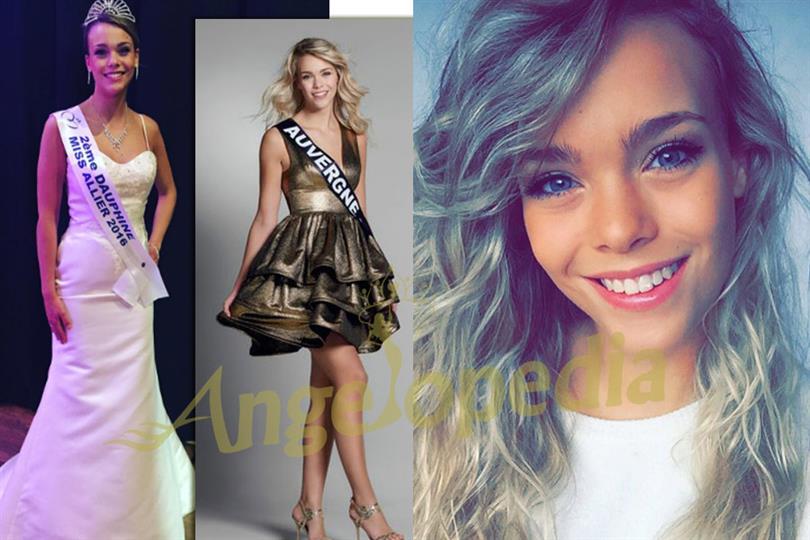 Oceane Faure crowned as Miss Auvergne 2016 for Miss France 2017