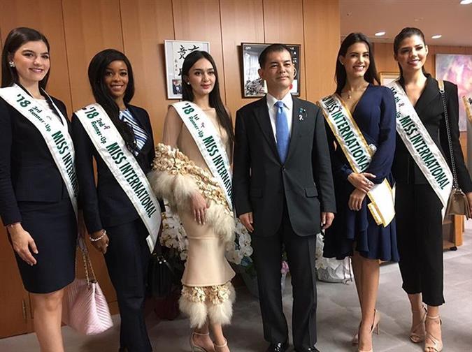Miss International 2018 Top 5 bid adieu to Tokyo as they return home
