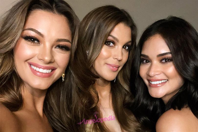 Demi-Leigh, Pia Wurtzbach, and Iris Mitteneare reunite in the Philippines 