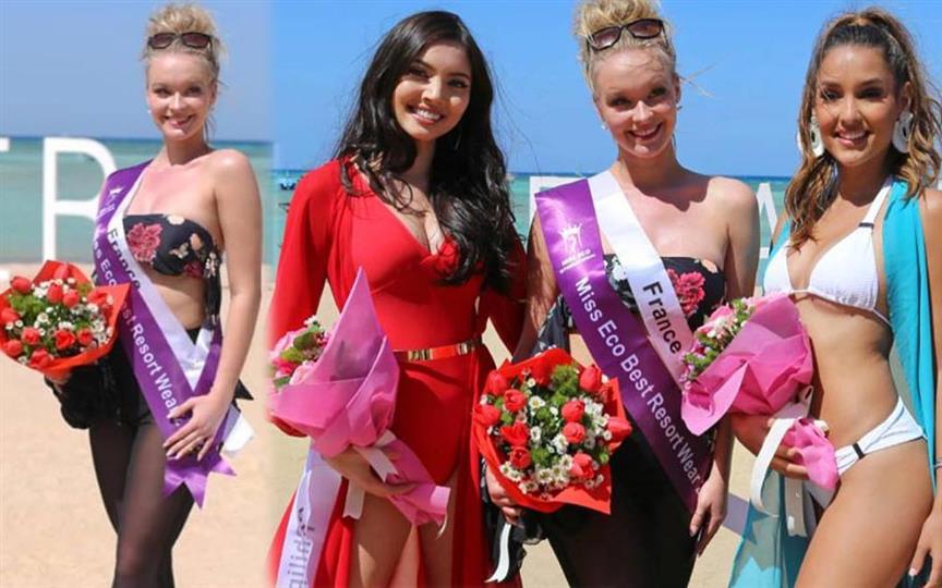Miss Eco International 2018 Best Resort Wear Winner France Chloe Jovenin