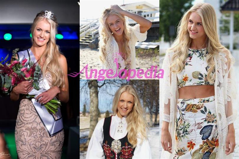 Christina Waage of Norway competing for the Miss Universe 2016 title