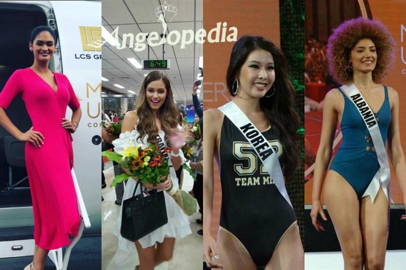 Miss Universe 2016 contestants at JPark Island Resort and Waterpark