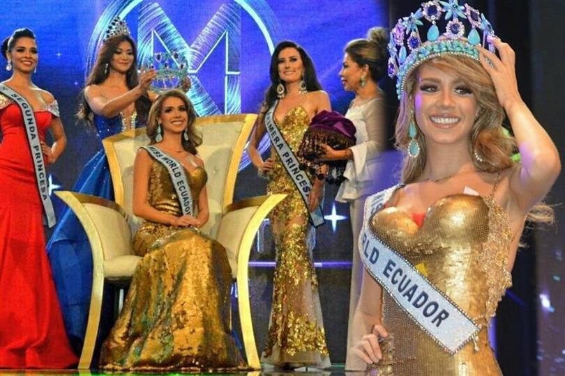 Romina Zeballos Avellan crowned as Miss World Ecuador 2017