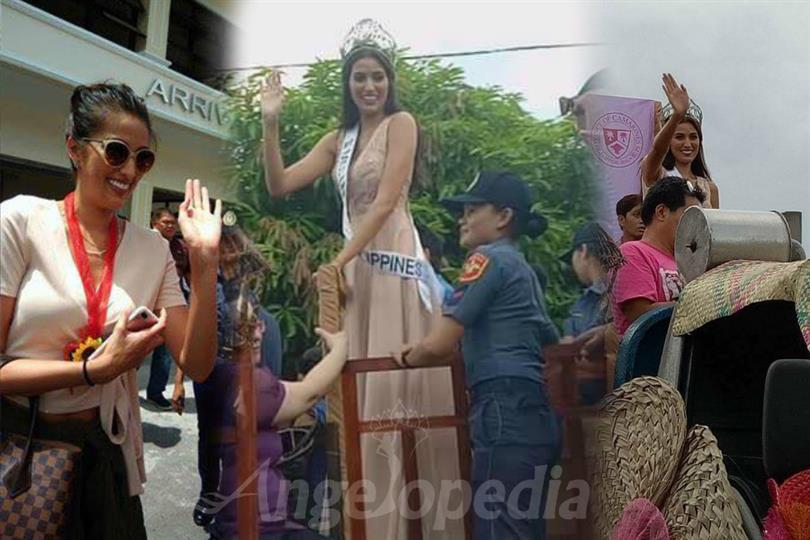 Rachel Peters receives grand homecoming at Camarines Sur