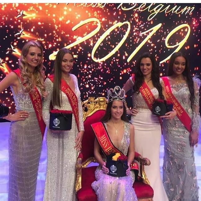 Elena Castro Suarez crowned Miss Belgium 2019/ Miss België 2019