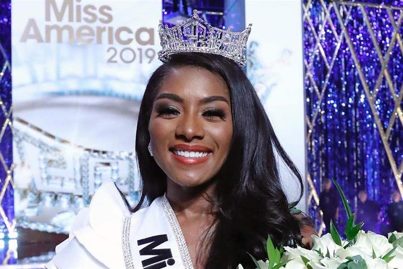 Miss America 2019 Nia Franklin onboard with the swimsuit changes