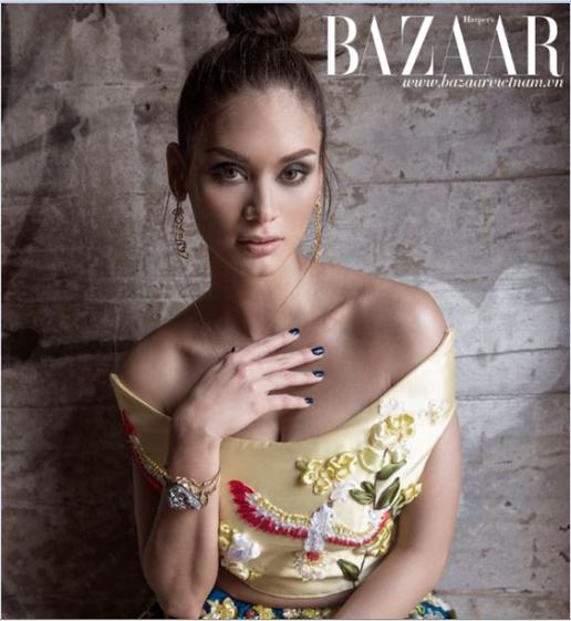 Pia Wurtzbach in a Fairytale Photoshoot for Harper’s Bazaar Vietnam