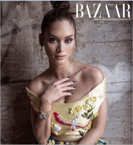 Pia Wurtzbach in a Fairytale Photoshoot for Harper’s Bazaar Vietnam 