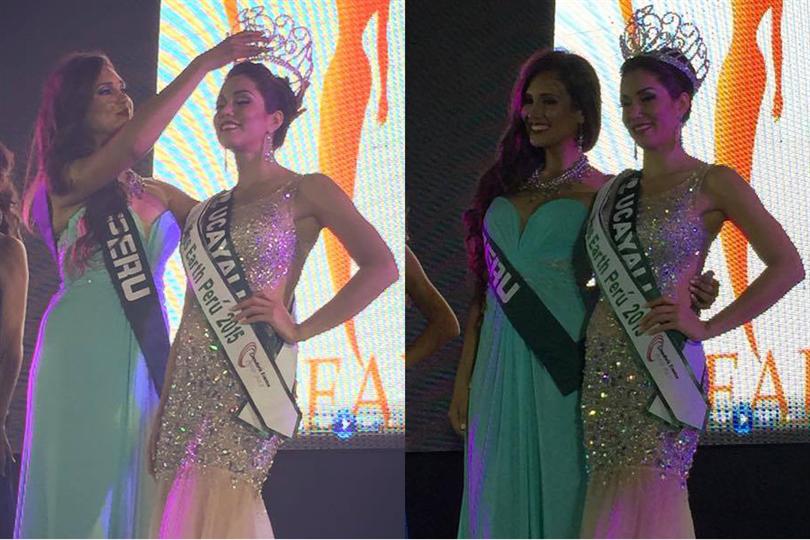 Zully Barrantes crowned Miss Earth Peru 2015