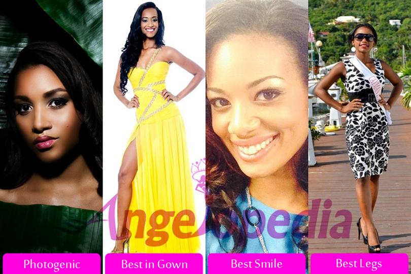 Special Awards winner at Miss cayman islands 2015