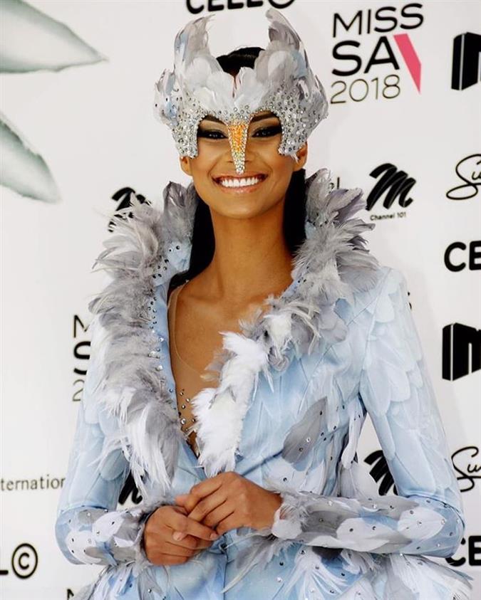 Tamaryn Green reveals her national costume ahead of her bid in Miss Universe 2018