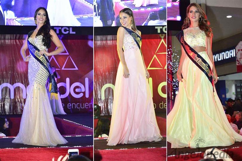 Miss Ecuador 2016 contestants dazzled in Evening Gowns