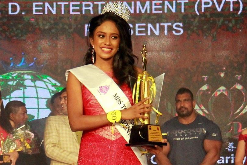 Sanjana Hewage crowned Miss Tourism Sri Lanka 2018