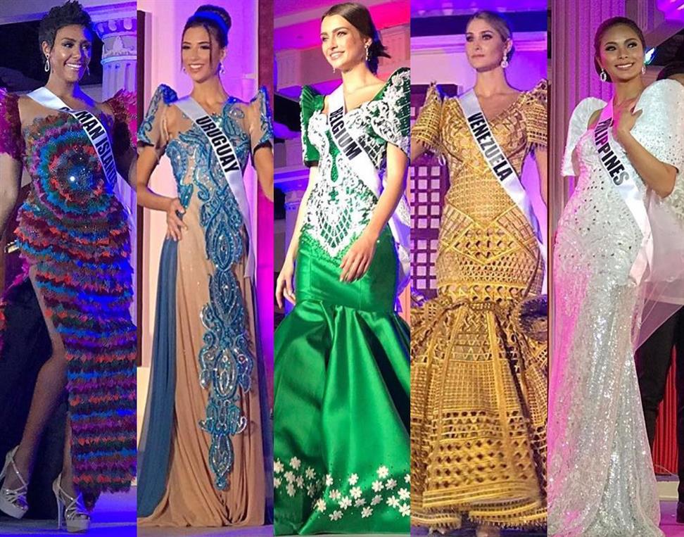 Miss Universe 2016 contestants attend Terno Fashion Show