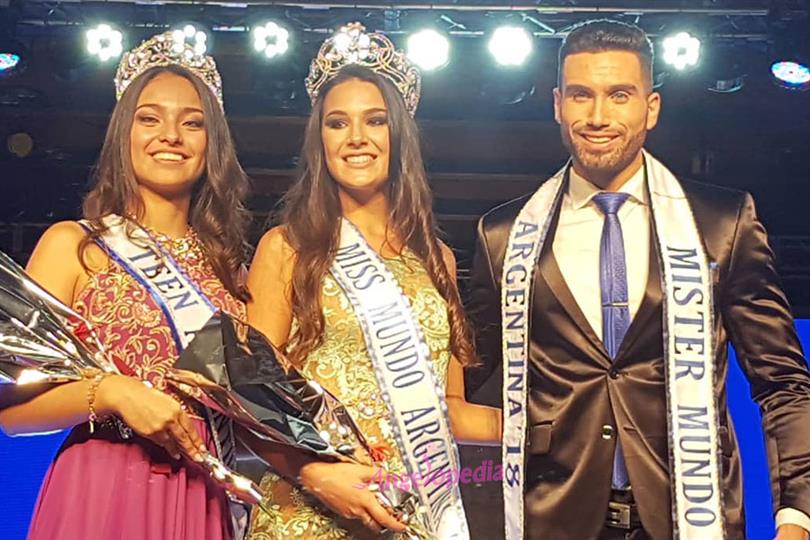 Victoria Soto crowned Miss Mundo Argentina 2018