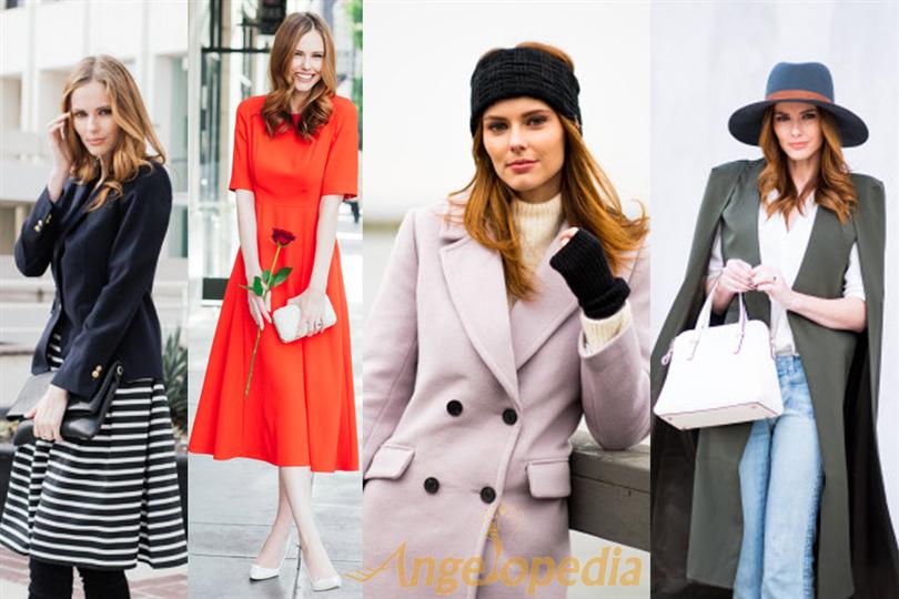 Former Miss USA  Alyssa Campanella turned fashion blogger and is now dominating NYFW