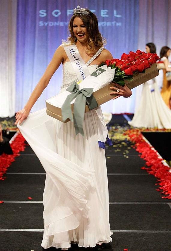 Miss Universe Australia 2010 Jesinta Franklin reminisces her crowning moment