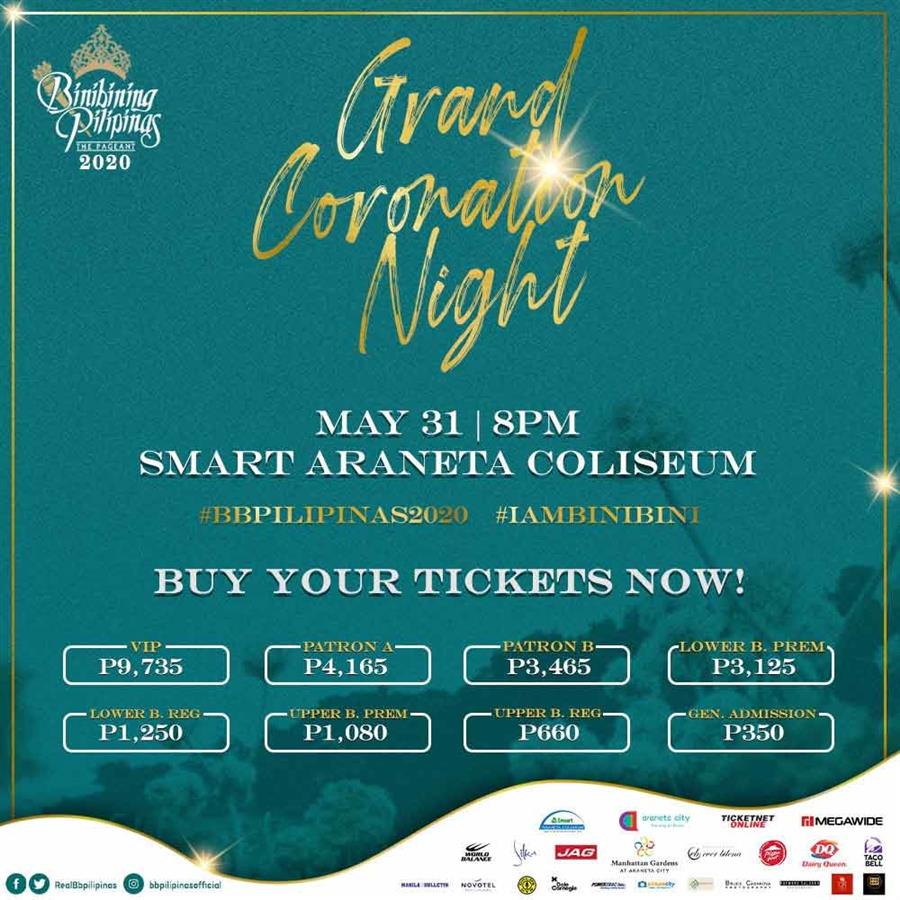 Binibining Pilipinas 2020 finale night details revealed